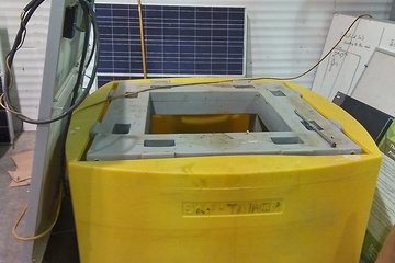 Tank and Solar Panels