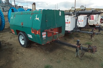 Sullair Diesel Air Compressor D21005 on Trailer