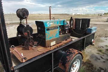 Miller Welder - Legend AEAD-200-LE-CC-AC/DC Gas w/Trailer