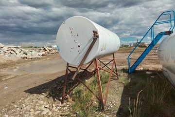 Fuel Tank on Stand - 4328 Litre