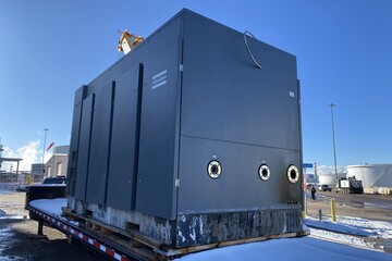 666 hp Siemens TEFC Inverter-duty Atlas Copco Oil-Free ZR500 VSD Screw Compressor