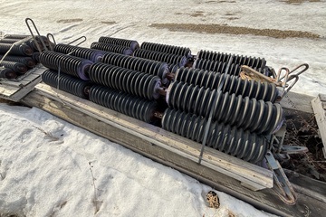 Bulk Inventory List Conveyor Components - Idlers and Frame Returns