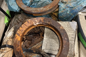 Goulds (ITT) Pump Case Wear Ring – PN 112‑05 1000 – Cast Iron – OEM Surplus (Qty 2)