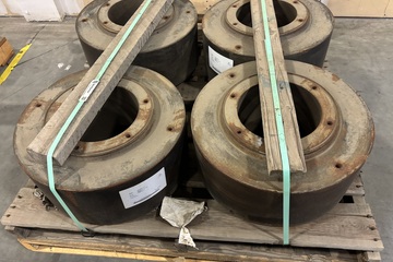 Krupp / thyssenkrupp Rotary Screen Idler Roller Set