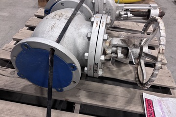 Lot of 3 — 8 in Industrial Valves, Mixed Surplus Valve Lot