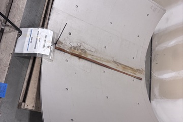 Moffatt 11 ga x 4 ft x 10 ft C-276 Lining Plate