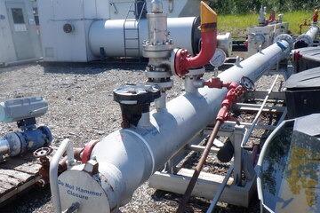 12.8" 2900psi Sour Horizontal Sand Separator 2 Phase