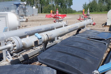 12.8" 2900psi Sour Horizontal Sand Separator 2 Phase