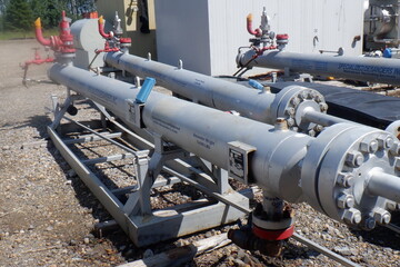 12.8" 2900psi Sour Horizontal Sand Separator 2 Phase