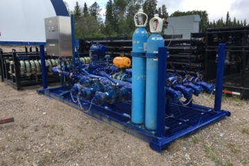 Frac Water Mixing Skid