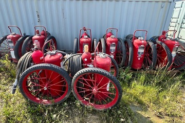 300LB Wheeled Fire Extinguishers