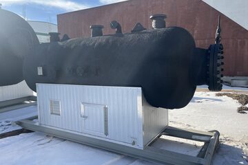 48" x 10' 25 bbl 50 PSI Flare Knockout
