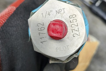 Gilmore 22440-1 Pilot Operated Check Valve 1/2 in NPT Female 10000 PSI WP POCV