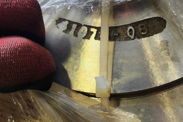 ITT 39882-08-0000 Open SS Pump Impeller 12-1/4 in Dia
