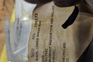Hydril 3117591 Lower Shear Ram Blade