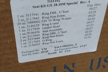 Hydril 3161102 GX 18-10M Seal Kit with Head Wiper Ring