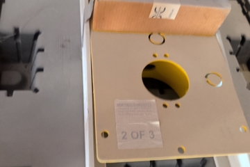 General Electric ROV Accumulator Bottles Panel