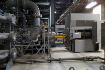 4,000 hp Teco Westinghouse ASZA-S2 Frick TDSH408L Screw Compressor LNG