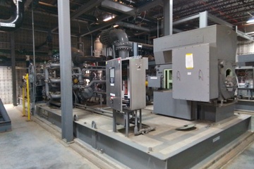 4,000 hp Teco Westinghouse ASZA-S2 Frick TDSH408L Screw Compressor LNG