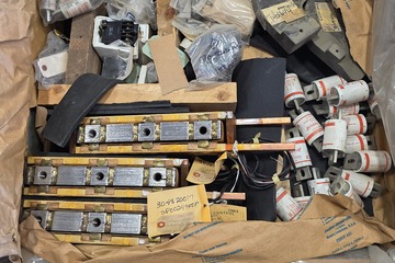 Bulk Inventory List Assortment Of GE/Ferraz Shawmut,  Components.