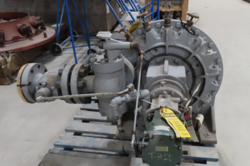 92.8 hp Coppus Engineering Corporation PL-22L Steam Turbine Driver
