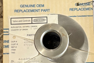 Consolidated Valve bellow