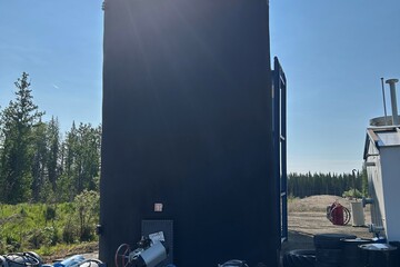 750 bbl Coated Storage Tank